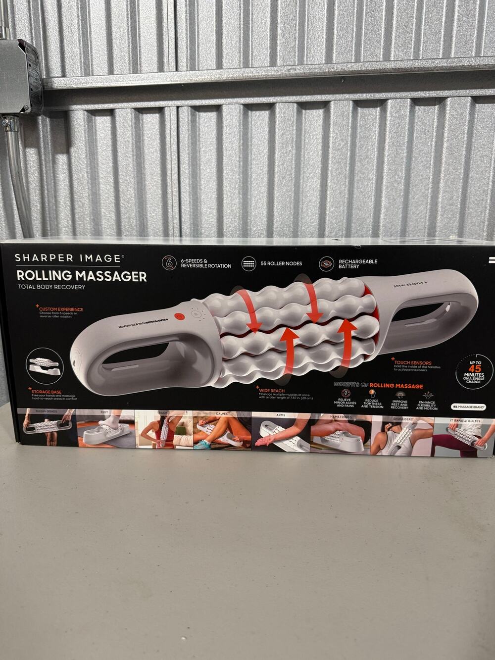 Sharper Image Rolling Massager